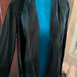 Elegant Black Women's Cardigan